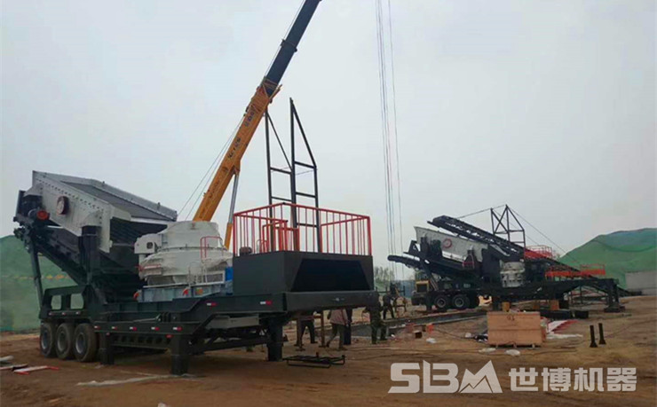 轮胎式移动江南（中国）现场